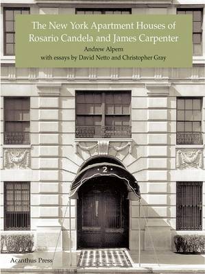 Book cover for New York Apartment Houses of Rosario Candela and James Carpenter