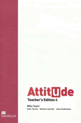 Cover of Attitude 4 TB