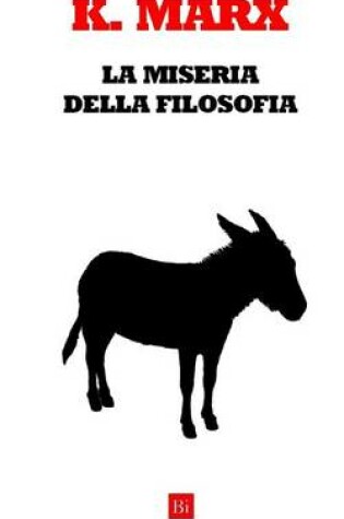 Cover of La Miseria Della Filosofia