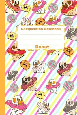 Cover of Composition Notebook Donut