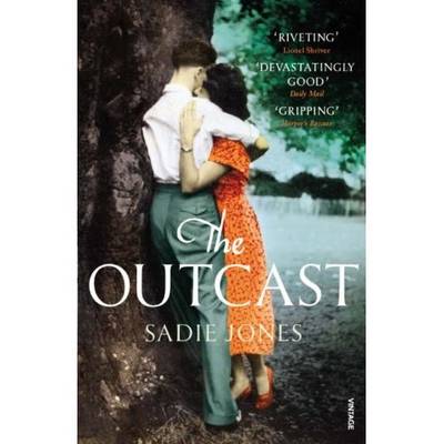 Book cover for The Outcast [Large Print]