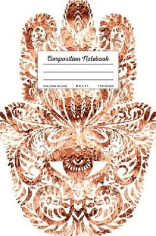 Cover of Composition Notebook - College Ruled, 8.5 x 11, 110 pages