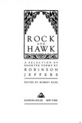 Cover of Rock and Hawk