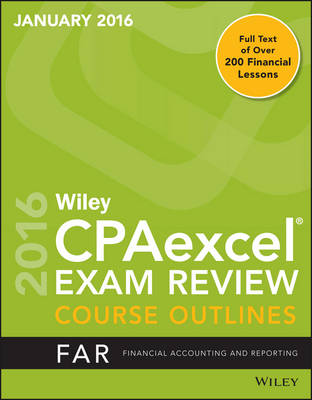 Book cover for Wiley Cpaexcel Exam Review January 2016 Course Outline