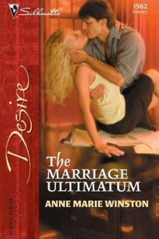Cover of The Marriage Ultimatum
