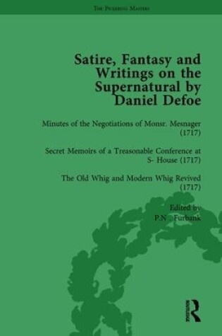 Cover of Satire, Fantasy and Writings on the Supernatural by Daniel Defoe, Part I Vol 4