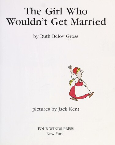 Book cover for The Girl Who Wouldn't Get Married