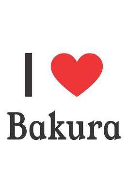 Book cover for I Love Bakura