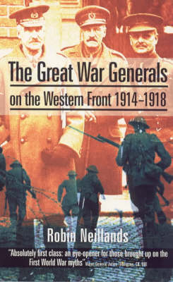 Book cover for The Great War Generals on the Western Front, 1914-18