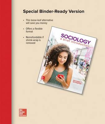 Book cover for Sociology: A Brief Introduction, Loose Leaf Edition, with Connect Access Card