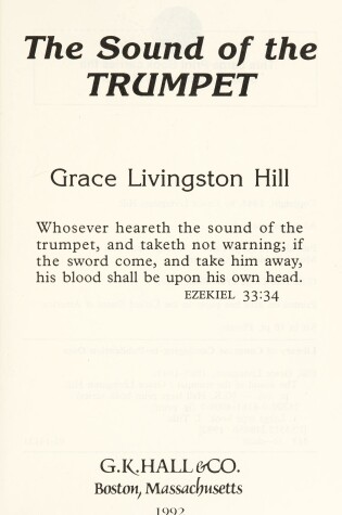 Cover of The Sound of the Trumpet