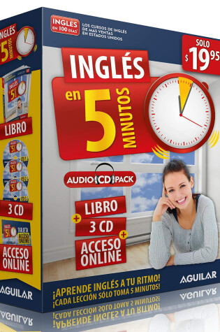 Cover of Inglés en 100 días - Inglés en 5 minutos: Aprende inglés a tu ritmo cada lección sólo toma 5 minutos / English in 5 Minutes