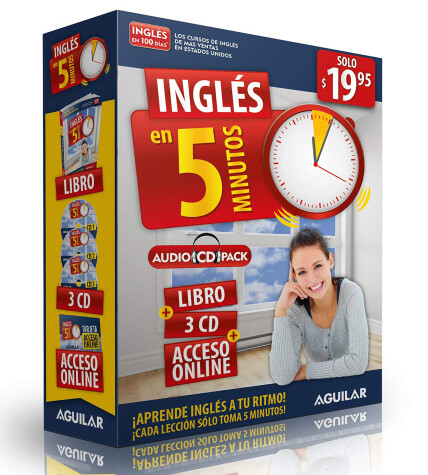 Book cover for Inglés en 100 días - Inglés en 5 minutos: Aprende inglés a tu ritmo cada lección sólo toma 5 minutos / English in 5 Minutes