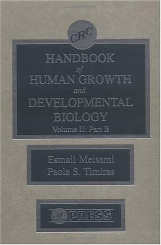 Book cover for CRC Handbook of Human Growth and Developmental Biology, Volume II, Part B