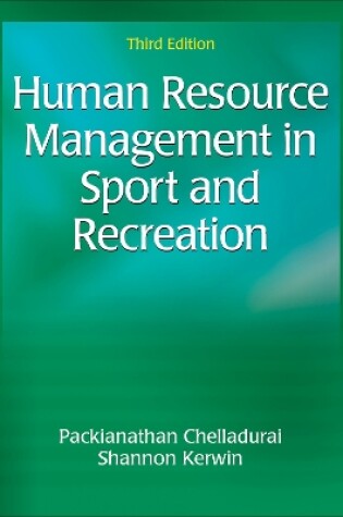 Cover of Human Resource Management in Sport and Recreation