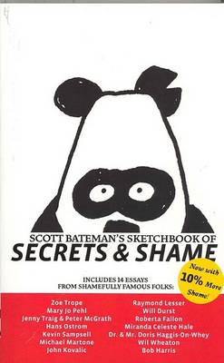 Book cover for Scott Bateman's Sketchbook of Secrets & Shame