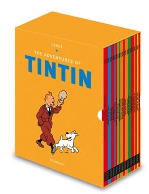 Cover of Tintin Paperback Boxed Set 23 titles