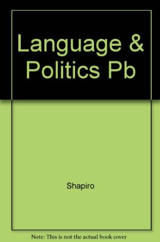 Cover of Language and Politics