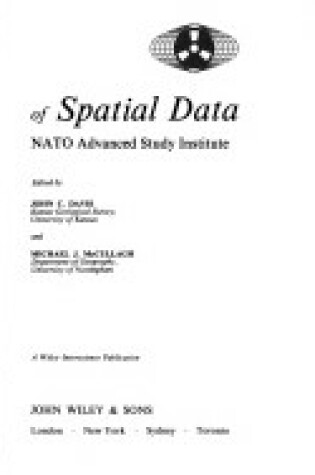 Cover of Display and Analysis of Spatial Data