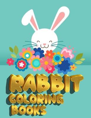 Book cover for Rabbit Coloring Books