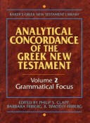 Book cover for Analytical Concordance of the Greek New Testament