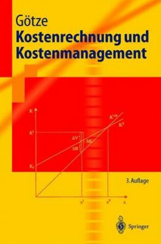 Cover of Kostenrechnung Und Kostenmanagement