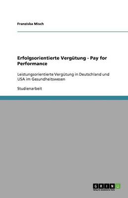 Book cover for Erfolgsorientierte Verg�tung - Pay for Performance