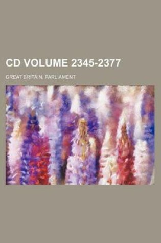 Cover of CD Volume 2345-2377