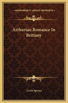 Book cover for Arthurian Romance In Brittany