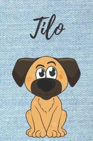 Cover of Personalisiertes Notizbuch - Hunde Tilo
