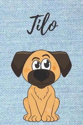 Book cover for Personalisiertes Notizbuch - Hunde Tilo