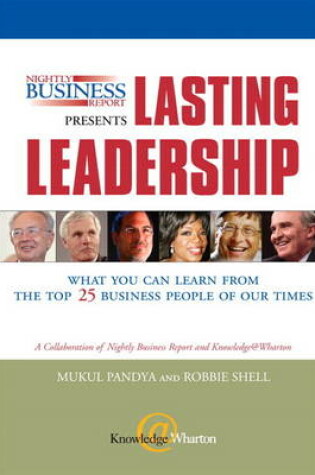 Cover of Nightly Business Report Presents Lasting Leadership, Palm Reader