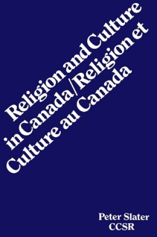 Cover of Religion and Culture in Canada