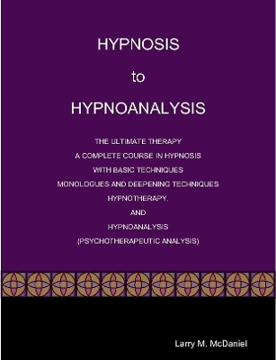Book cover for HYPNOSIS to HYPNOANALYSIS