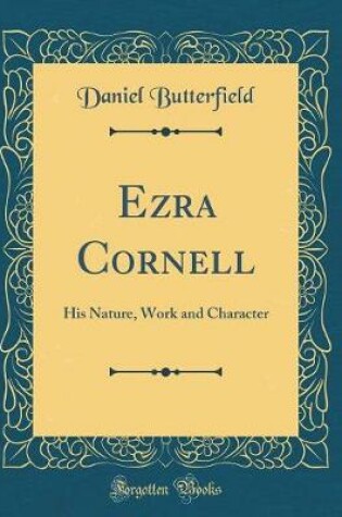 Cover of Ezra Cornell