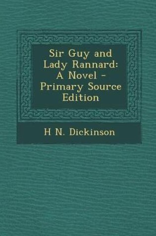 Cover of Sir Guy and Lady Rannard