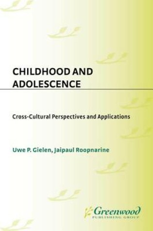 Cover of Childhood and Adolescence