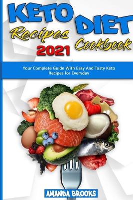 Book cover for Keto Diet Recipes Cookbook 2021