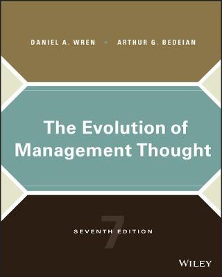 Cover of The Evolution of Management Thought