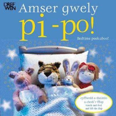 Book cover for Amser Gwely Pi-Po/Bedtime Peekaboo!