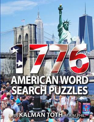 Book cover for 1776 American Word Search Puzzles