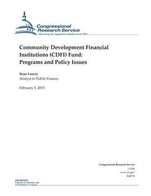 Cover of Community Development Financial Institutions (CDFI) Fund