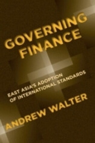 Cover of Governing Finance