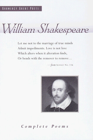 Cover of William Shakespeare Complete Poems