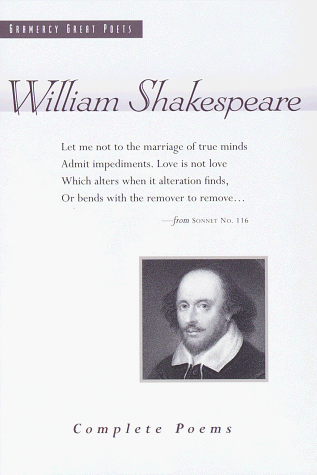 Book cover for William Shakespeare Complete Poems