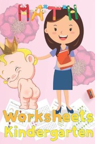 Cover of math worksheets kindergarten