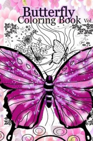 Cover of Butterfly Coloring Book