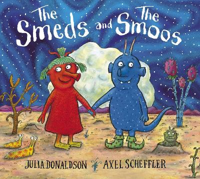Book cover for The Smeds and the Smoos foiled edition PB