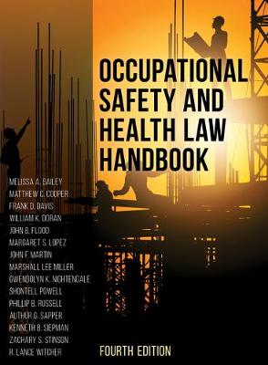 Cover of Occupational Safety and Health Law Handbook