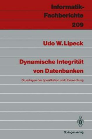 Cover of Dynamische Integrität von Datenbanken